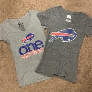 Buffalo Bills V-neck‼️LOT OF 2‼️ SM